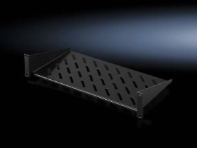Rittal Equipment Shelf 2U Fixed Mount Depth 400mm 25kg RAL 9005