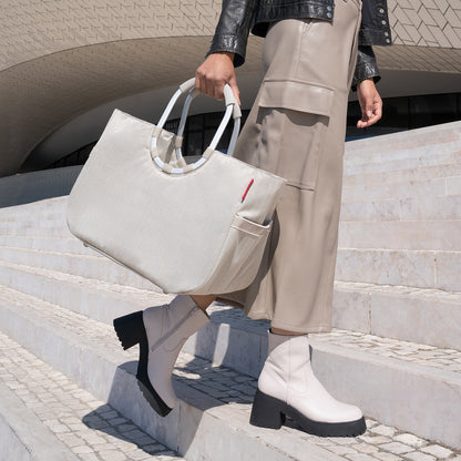Reisenthel Loopshopper L herringbone sand