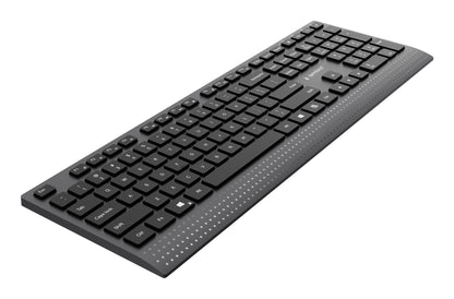 Gembird KB-MCH-06 Slim wired multimedia keyboard with Type-C adapter, US layout, black