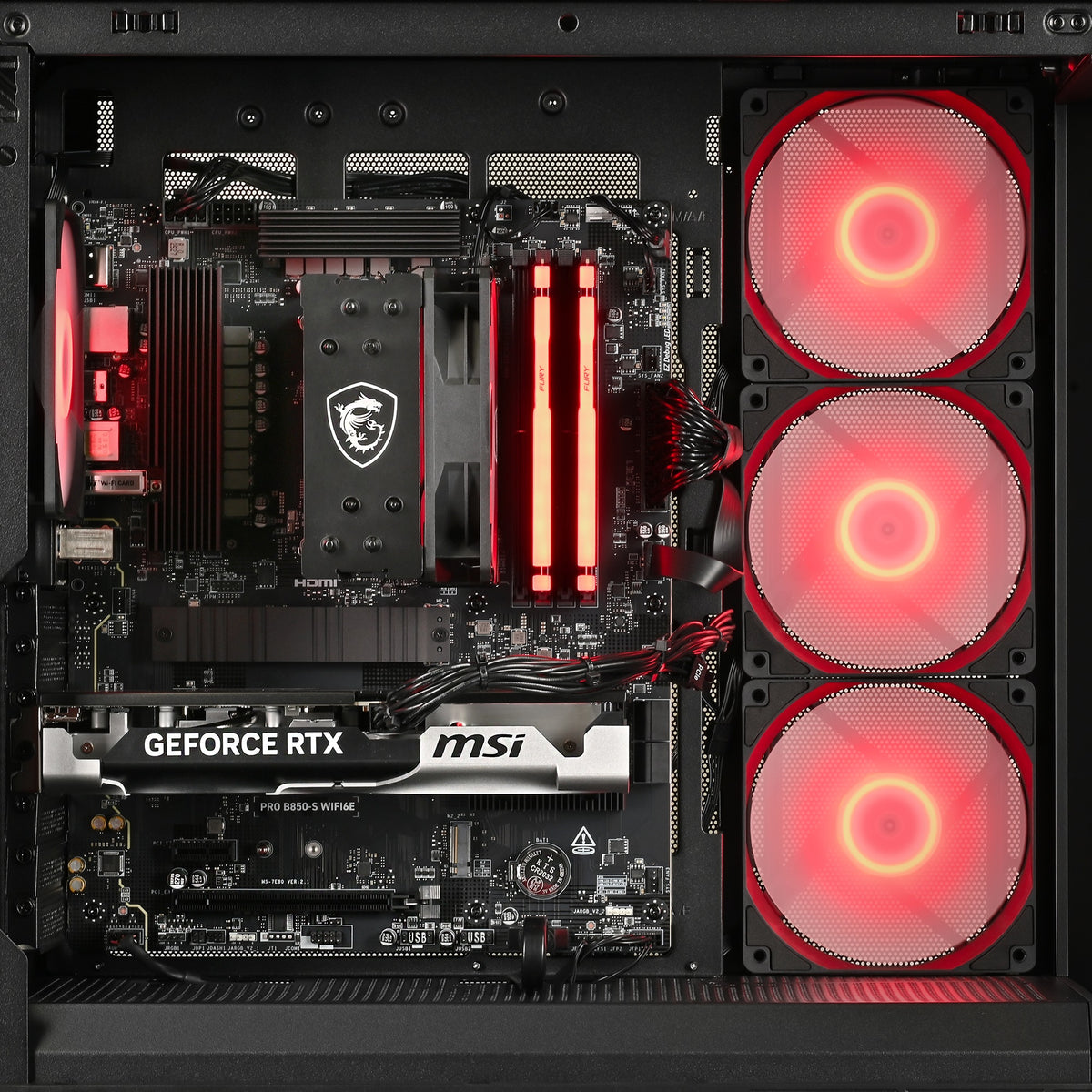 Actina PC AMD Ryzen 5 5600, 16 GB DDR4, 500 GB SSD, NVIDIA GeForce RTX 5060, Windows 11 Home - Midi Tower Black