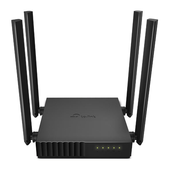 TP-Link Archer C54 Wireless Router with Fast Ethernet and Dual-Band Wi-Fi (2.4 GHz / 5 GHz) in Black