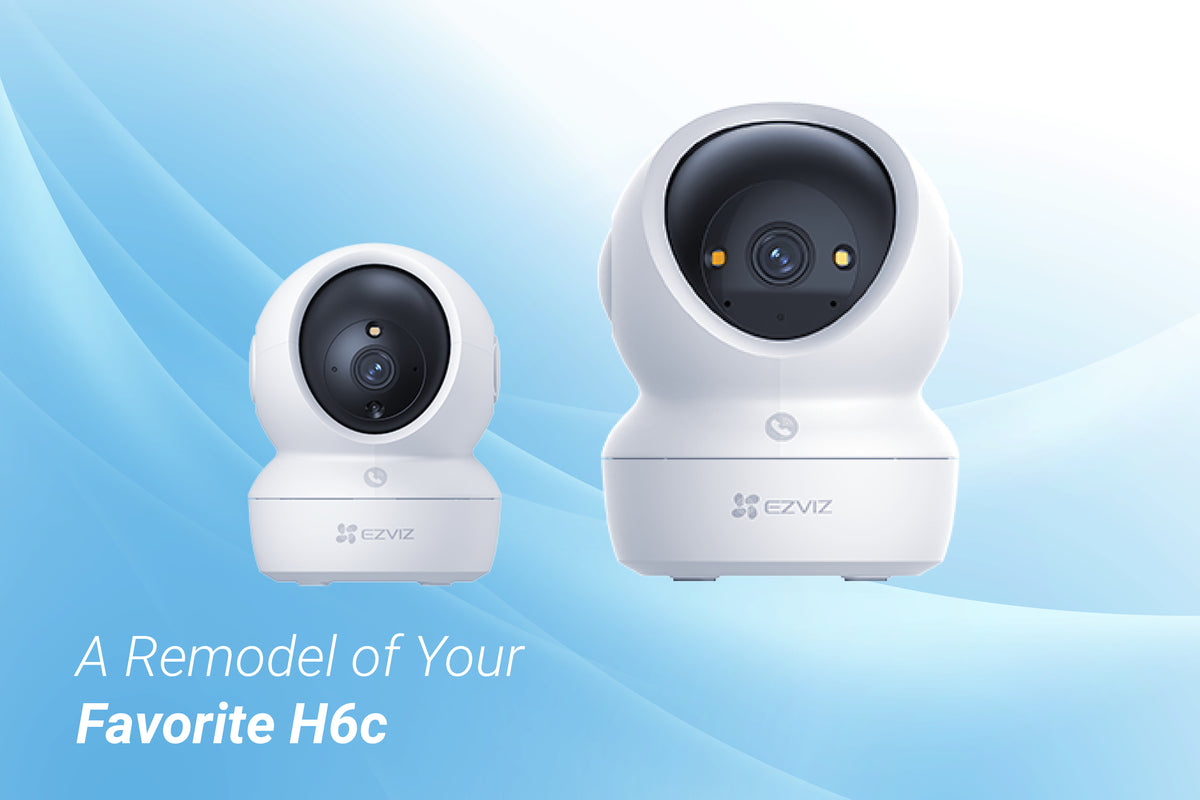 EZVIZ H6C security camera Spherical IP security camera Indoor 1920 x 1080 pixels Desk