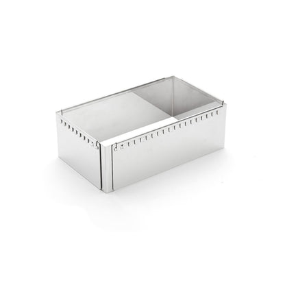 De Buyer Patisserie Frame steel adjustable 21-40 cm square
