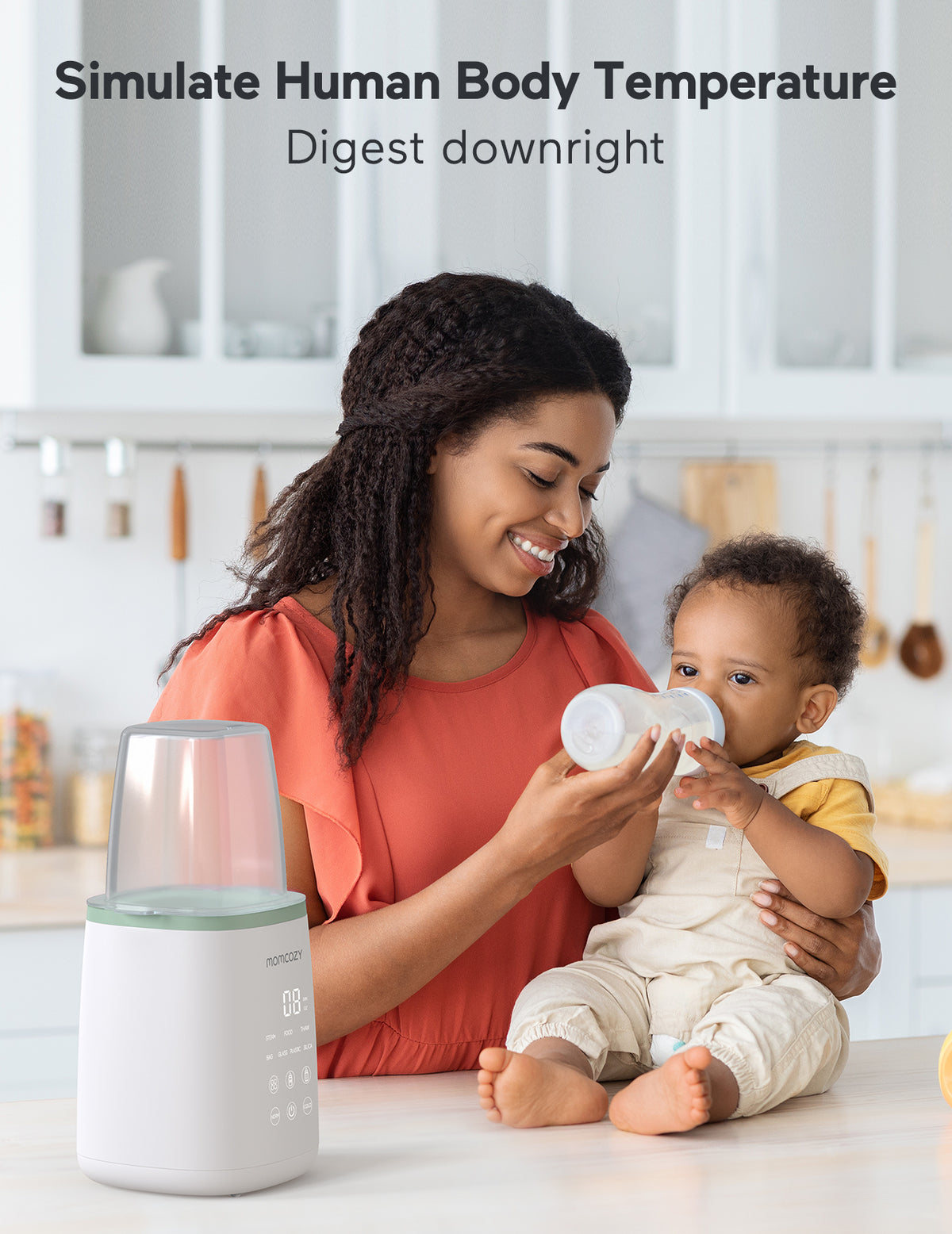 Momcozy MW01 Bottle warmer 6 in 1 White