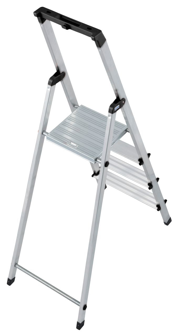 Krause Solidy Folding ladder silver