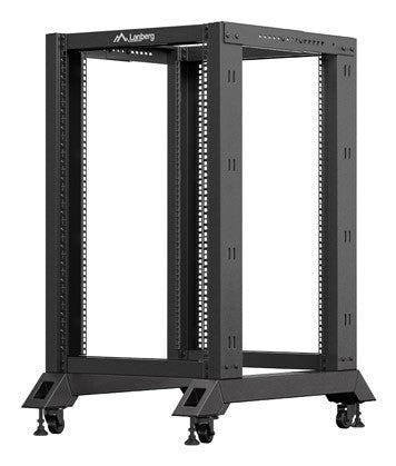 LANBERG Freestanding Rack 18U 600 × 800 Black