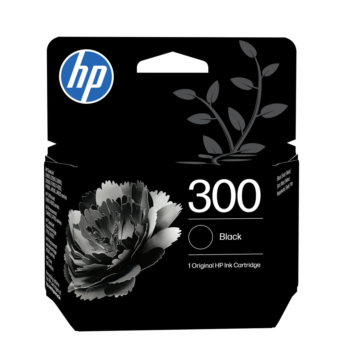 HP CC640EE Black Ink Cartridge No. 300