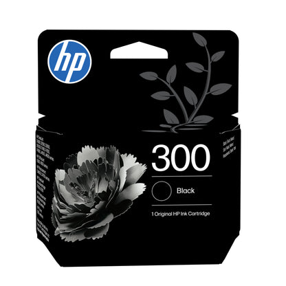 HP CC640EE Black Ink Cartridge No. 300