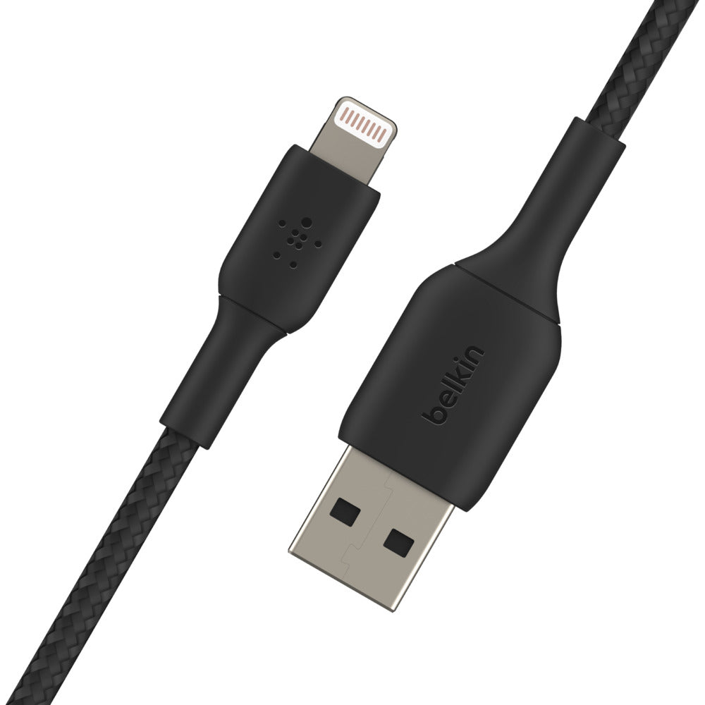 Belkin Lightning Cable 1m, coated, mfi cert, black