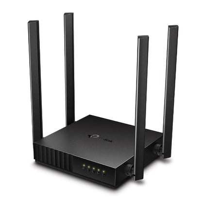 TP-Link Archer C54 Wireless Router with Fast Ethernet and Dual-Band Wi-Fi (2.4 GHz / 5 GHz) in Black