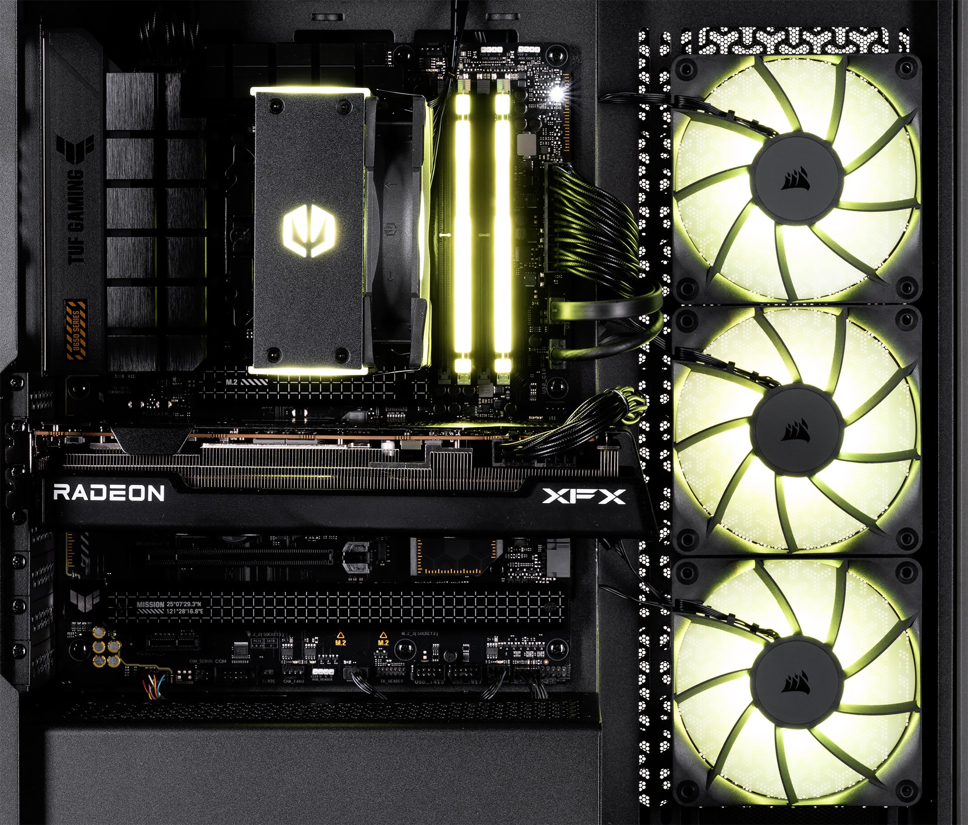 Actina 5901443413745 Υπολογιστής με AMD Ryzen™ 7 8700F, 32 GB DDR5-SDRAM, 2 TB SSD, NVIDIA GeForce RTX 5070 Ti, Midi Tower Μαύρο