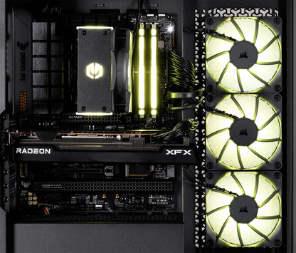 Actina 5901443413745 Υπολογιστής με AMD Ryzen™ 7 8700F, 32 GB DDR5-SDRAM, 2 TB SSD, NVIDIA GeForce RTX 5070 Ti, Midi Tower Μαύρο