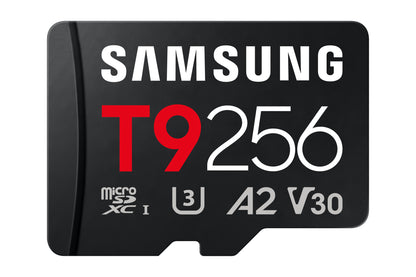 SD MicroSD Card 256GB Samsung SDXC T9 (Class 10) - Retail