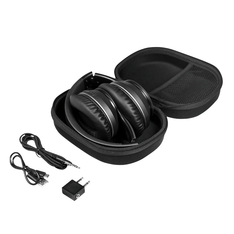 LogiLink Bluetooth Headset, Active Noise Cancelling, V5.0, schwarz