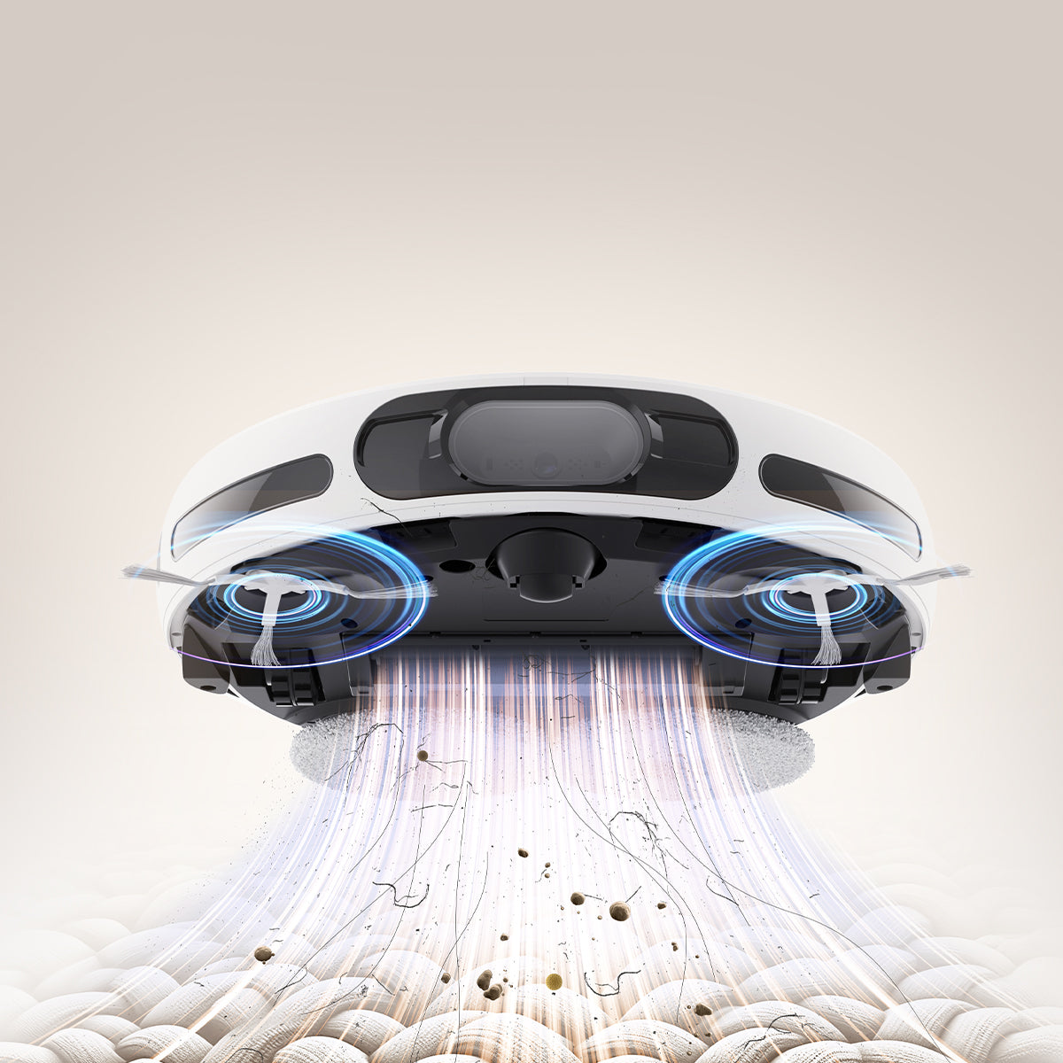 Ρομπότ καθαρισμού EZVIZ RS20 Pro, λευκό