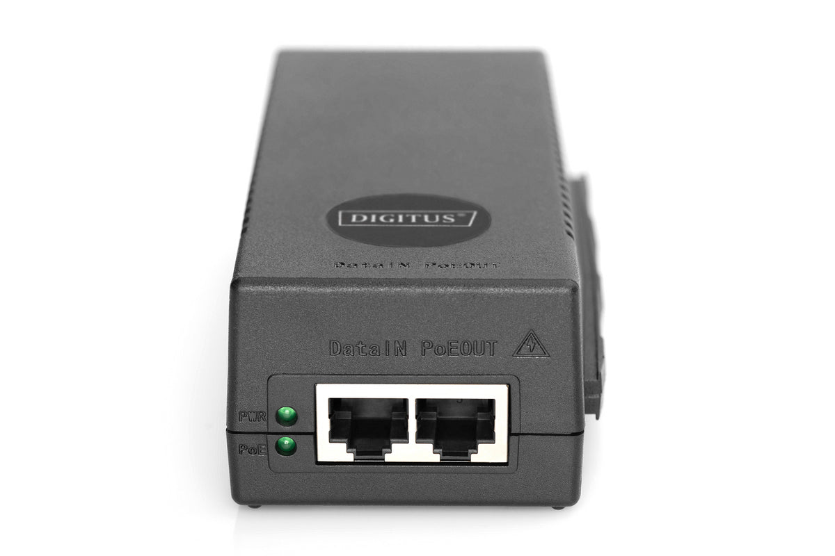 DIGITUS 10 Gigabit Ethernet PoE+ Injektor, 802.3at, 30 W