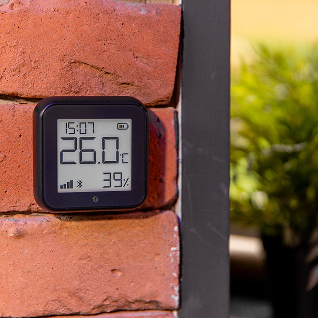 Shelly H&T Gen3 Black Temperature and Humidity Sensor