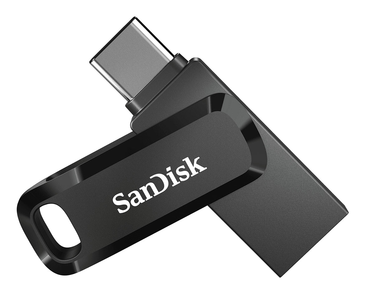 SanDisk Ultra Dual Drive USB Flash Drive 128 GB USB Type-A / USB Type-C 3.2 Gen 1 (3.1 Gen 1) Black, Silver