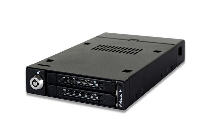 Backplane IcyDock 2x6,3cm SATAI-III in 1x3,5" RAID-Controlle