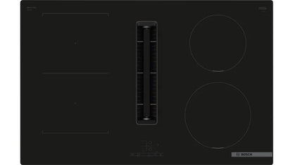 Εντοιχιζόμενη Εστία Bosch Serie 4 PVS811B16E Μαύρη 80 εκ. Επαγωγική Εστία με 4 Ζώνες