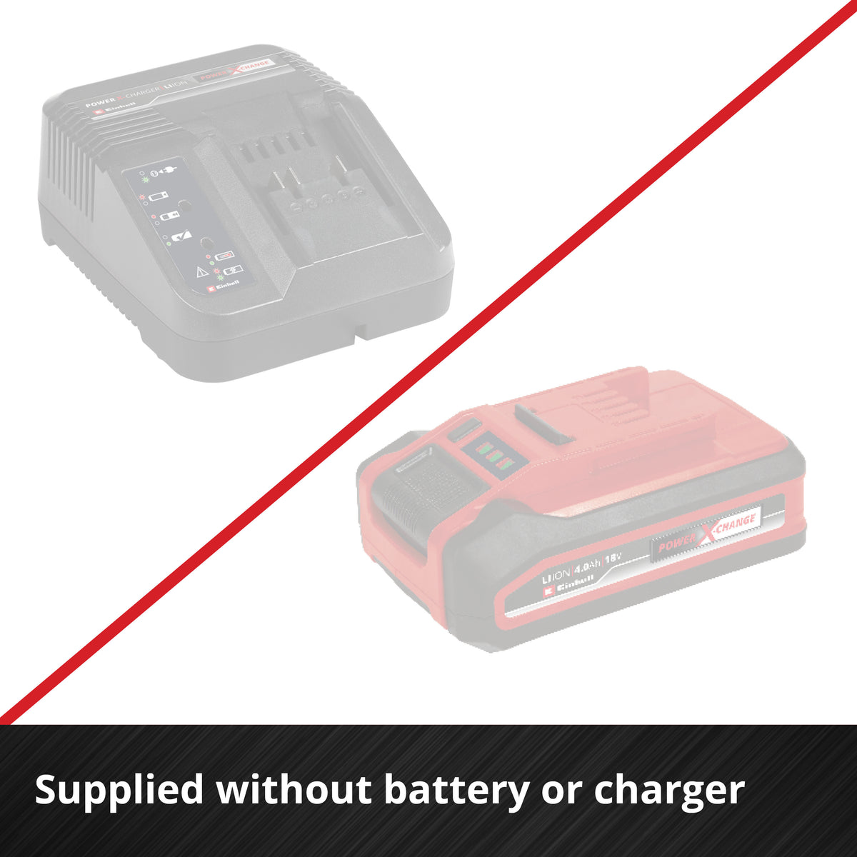 Einhell TC-VC 18/10 Li-Solo Wet/Dry Vacuum (red/black) - battery and charger not included