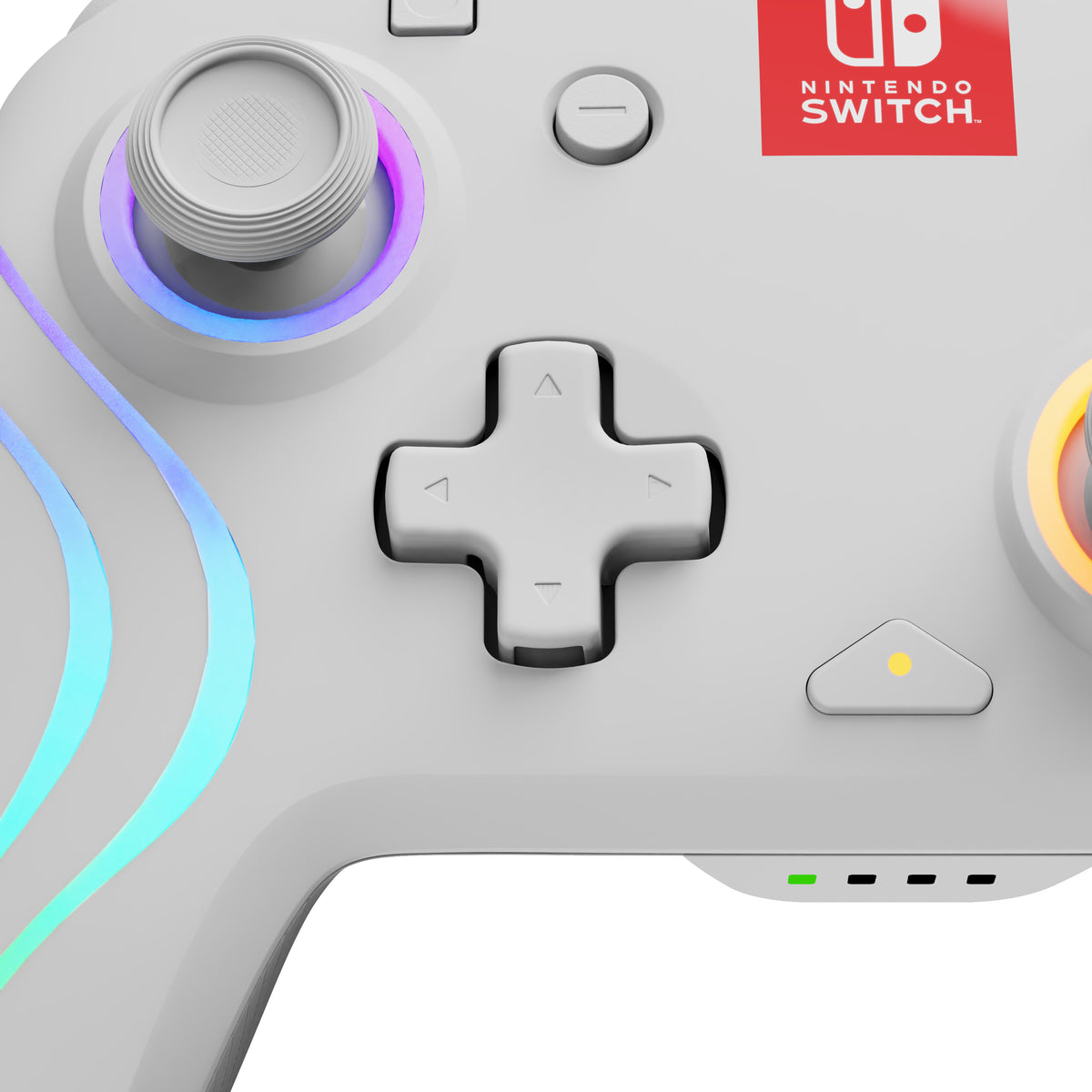 PDP Afterglow Wave Wireless Controller - White - Nintendo Switch