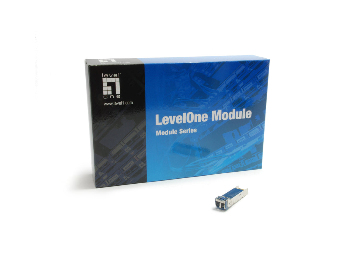 LevelOne SFP Transceiver 1.25Gbps SM  Duplex LC 1310nm  10km