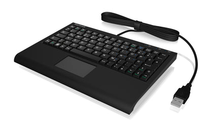 KeySonic Super-Mini-TAS, Smart-Touchpad, BK, ACK-3410 (US)