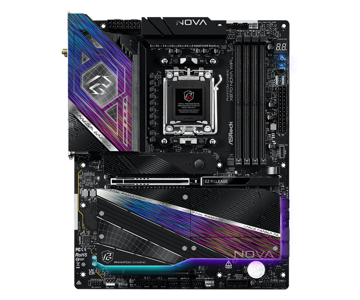 ASRock X870 NOVA WIFI motherboard