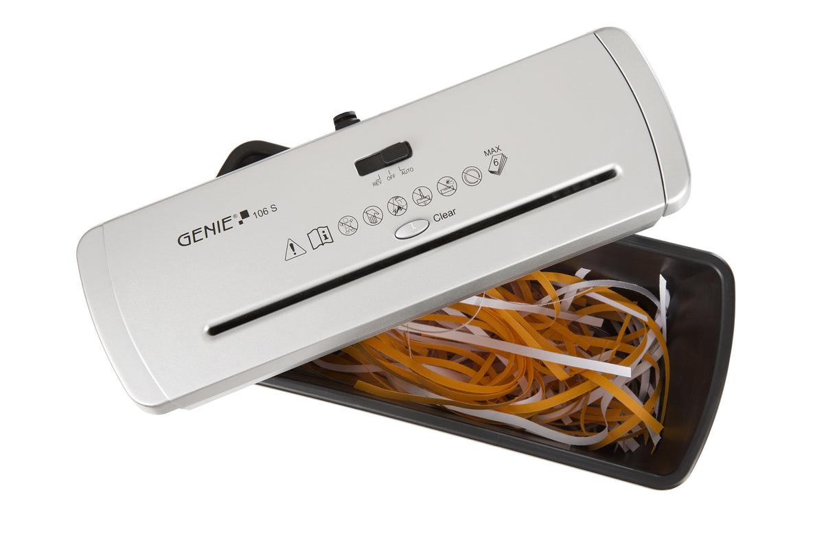 GENIE Shredder 106 S Stripe Cut black/silver