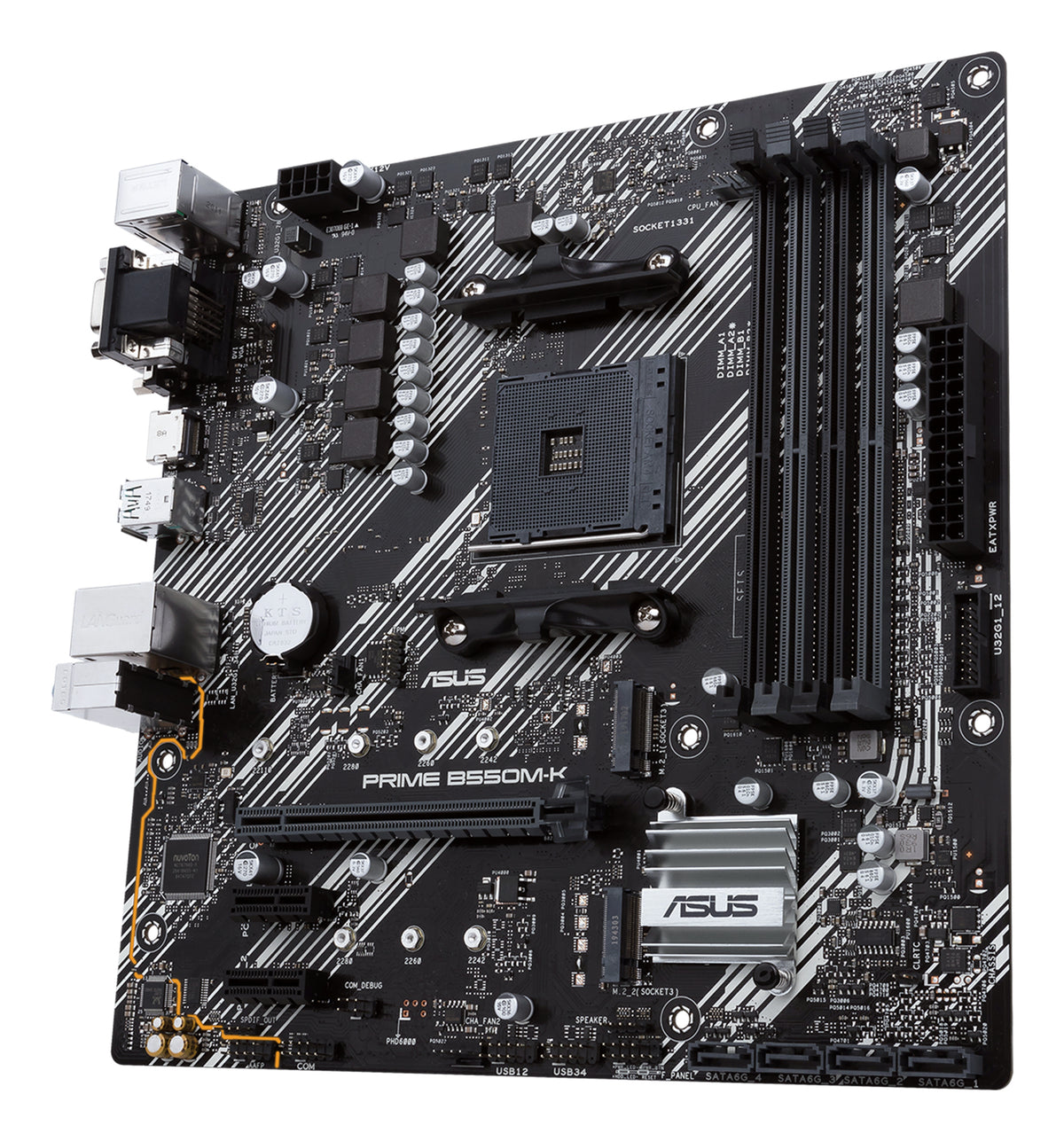 ASUS PRIME B550M-K AMD B550 Socket AM4 micro ATX