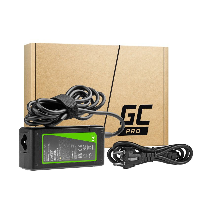 Green Cell AD134P USB-C charger AC adapter 65W for notebook tablet smartphone