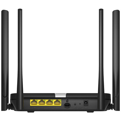 Ασύρματος δρομολογητής Cudy LT500 με γρήγορη Ethernet, διπλής ζώνης (2,4 GHz / 5 GHz), 4G, μαύρος
