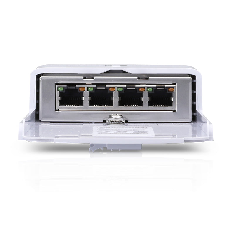 Ubiquiti NanoSwitch Γιγαμπιτ Ethernet (10/100/1000) Τροφοδοσία μέσω Ethernet (PoE) Λευκό