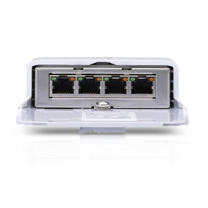 Ubiquiti NanoSwitch Γιγαμπιτ Ethernet (10/100/1000) Τροφοδοσία μέσω Ethernet (PoE) Λευκό