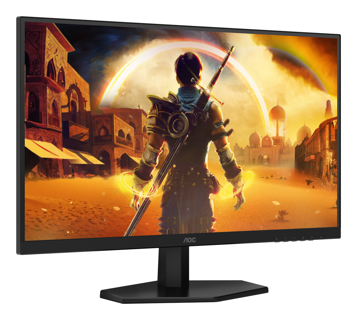 AOC G4 Q27G42XNE 27" Quad HD LED Monitor — Black/Red