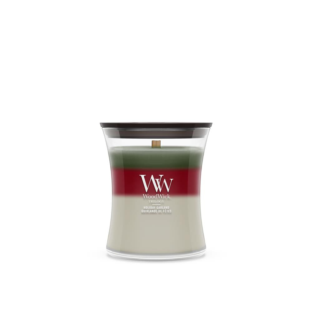 Scented Candle, Medium WOODWICK Holiday Garland 275 g, 1 piece
