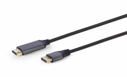 Gembird CC-DP-HDMI-4K-6 Video Cable Adapter 1.8 m DisplayPort to HDMI Type A (Standard) Black