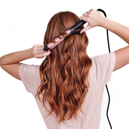 BaByliss C452E    32mm Curling Tong Curling iron Warm Black, Rose 98.4" (2.5 m)