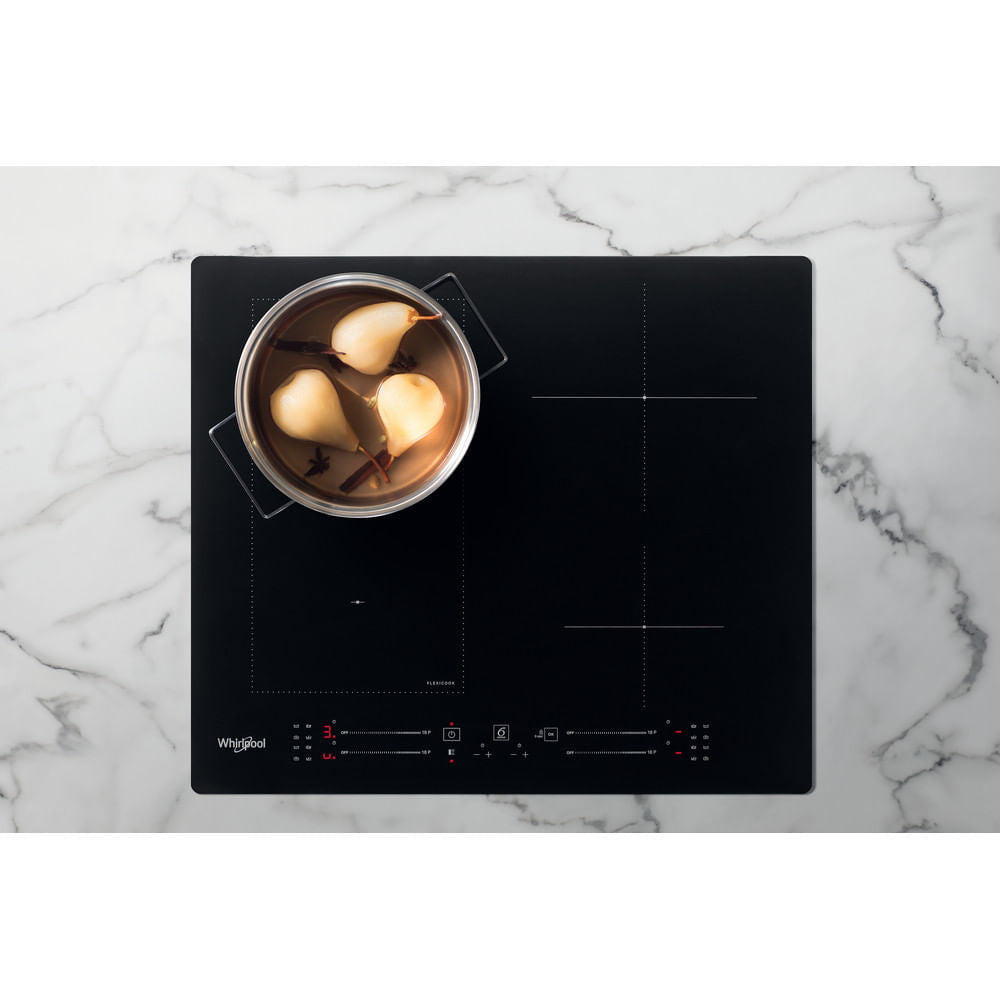 Whirlpool WL S7960 NE Black Built-in 60 cm Zone induction hob 4 zone(s)