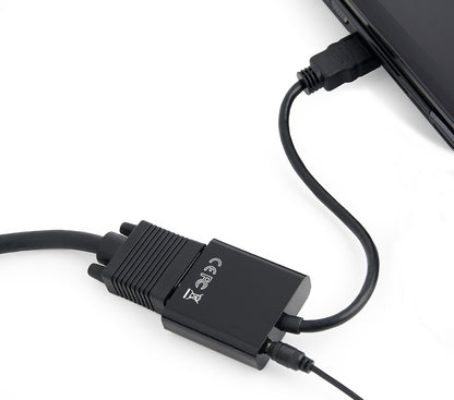 Gembird προσαρμογέας καλωδίου βίντεο A-HDMI-VGA-03 0,15 μ μήκος, HDMI τύπου A (κανονικό) σε VGA (D-Sub), μαύρο