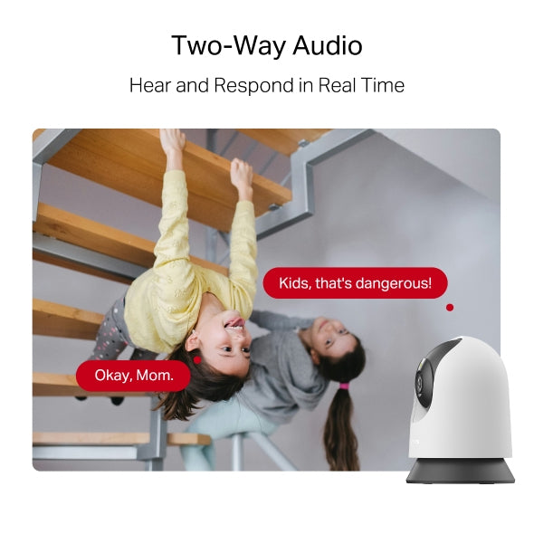 Mercusys MC200 - Pan/Tilt Home Security Wi-Fi Camera