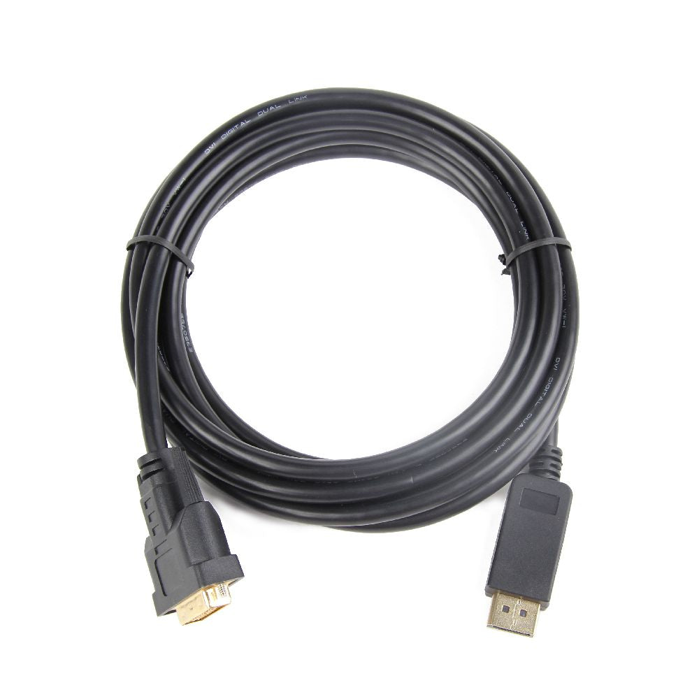 Προσαρμογέας καλωδίου βίντεο Gembird CC-DPM-DVIM-6 1,8 μ. DisplayPort σε DVI Μαύρο