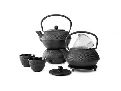 Bredemeijer Teapot Jang 1,1l cast iron black + Filter G002Z