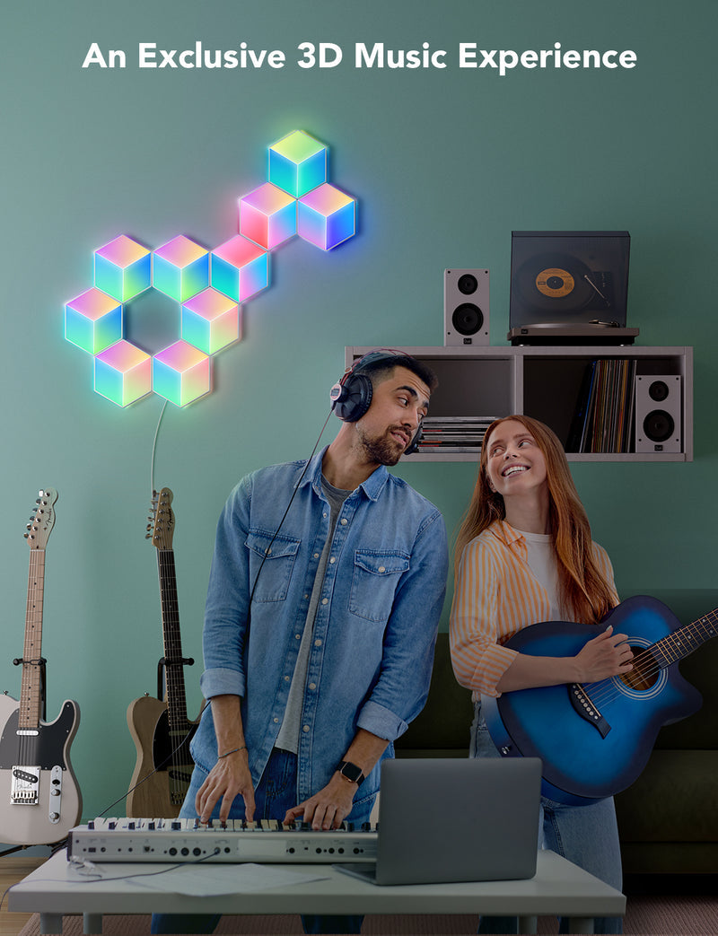 Govee Glide Hexa Pro Smart wall light Wi-Fi/Bluetooth 72 W