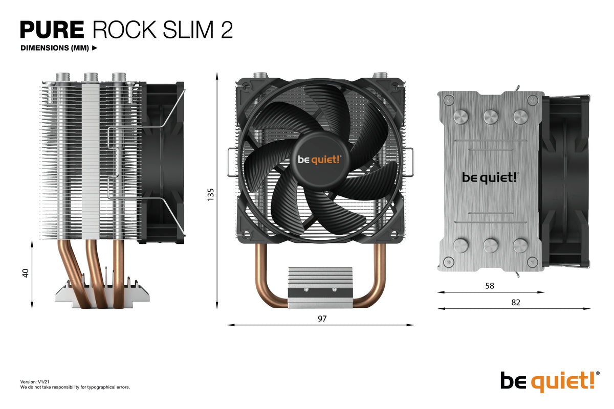 be quiet! PURE ROCK Slim 2