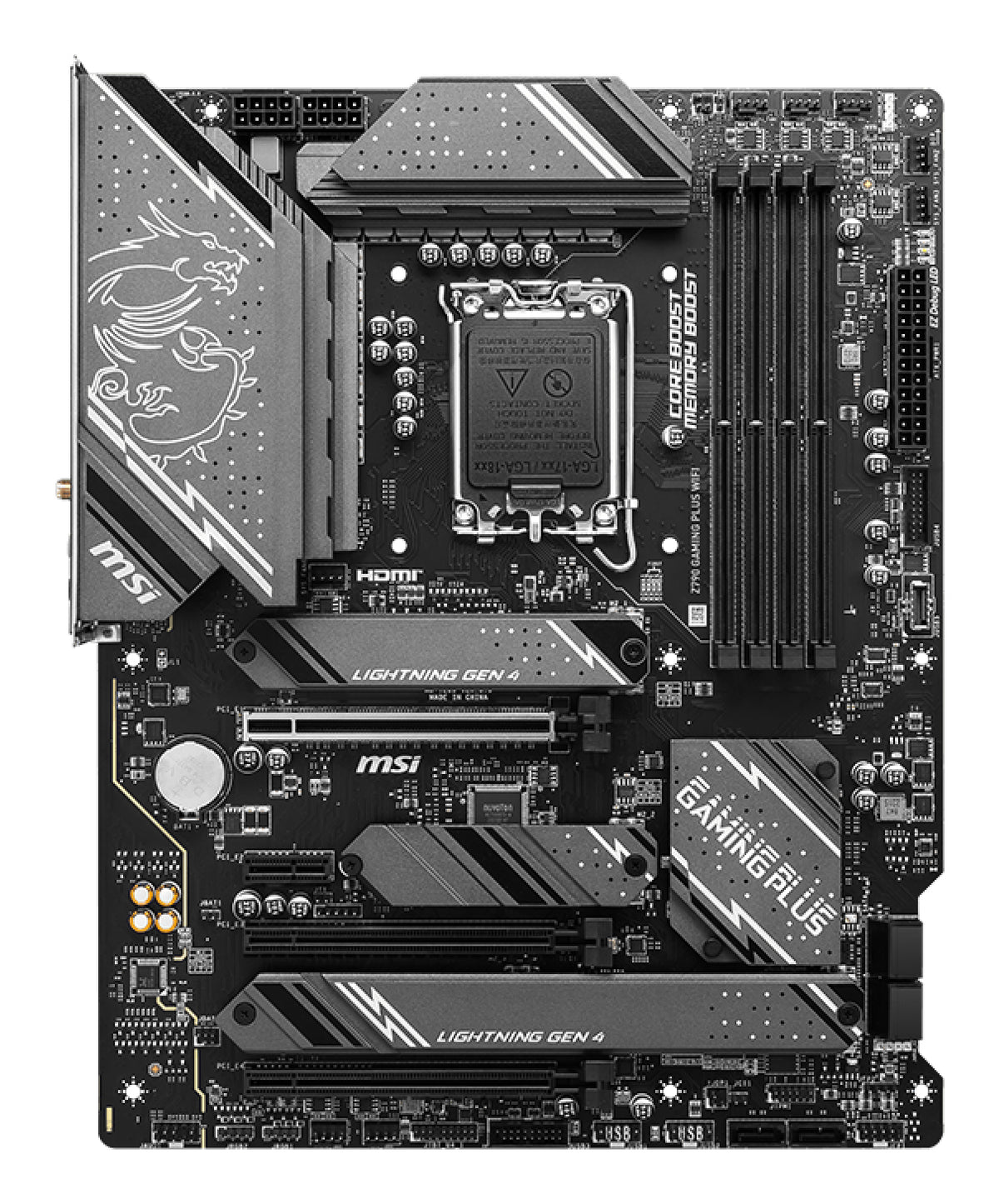 MSI Z790 GAMING PLUS WIFI motherboard Intel Z790 LGA 1700 ATX