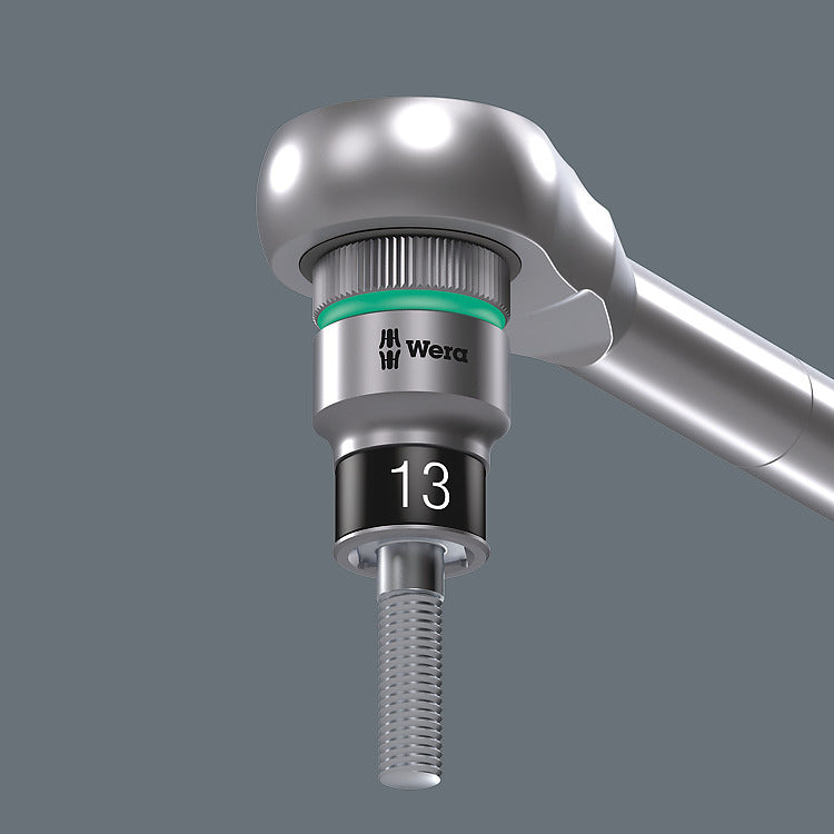 WERA Belt A 1 Zyklop socket set w. holding function 1/4" drive