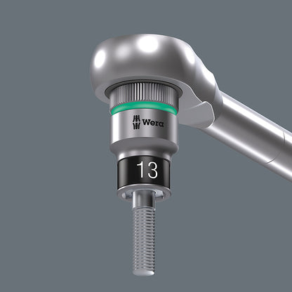 WERA Belt A 1 Zyklop socket set w. holding function 1/4" drive