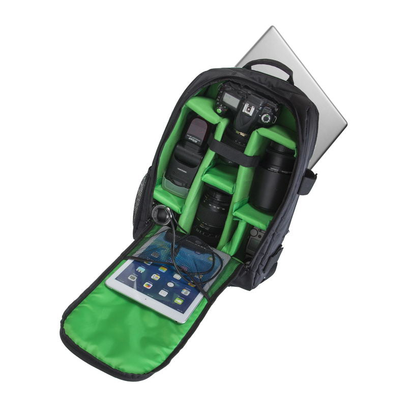 Rivacase 7490 Green Mantis Camera Backpack - Black